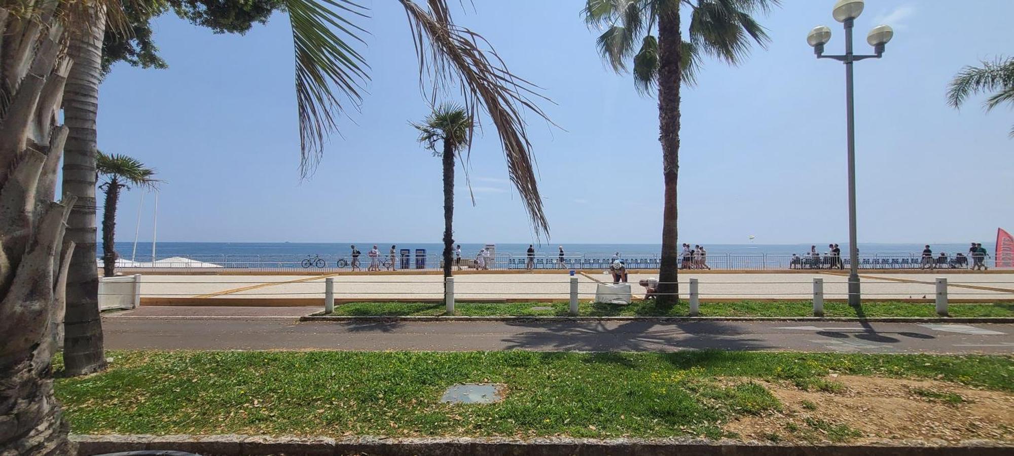 Studio Elegant 4 Couchages Front De Mer Clim Parking Privatif Wifi Ніцца Екстер'єр фото